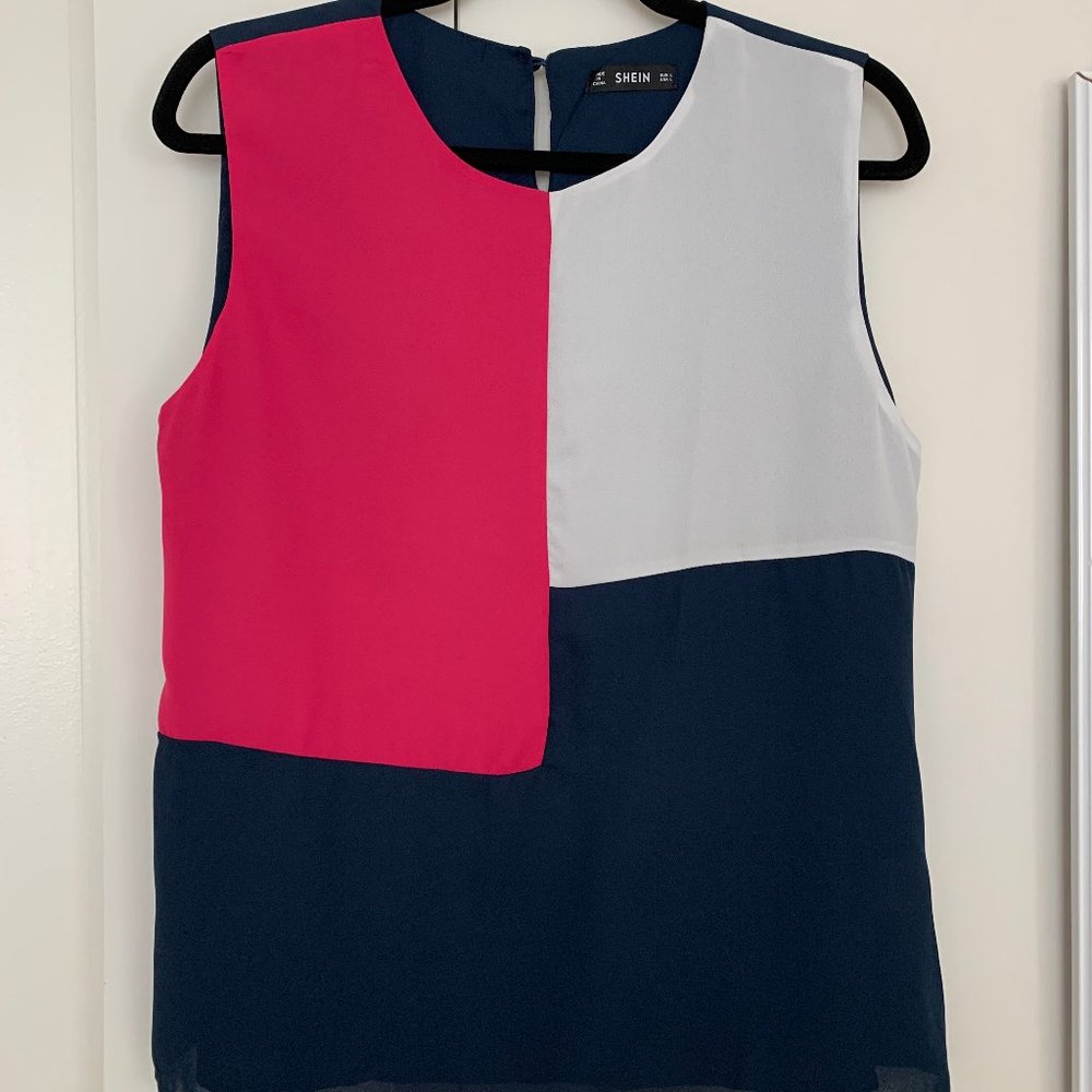 Block Color Top